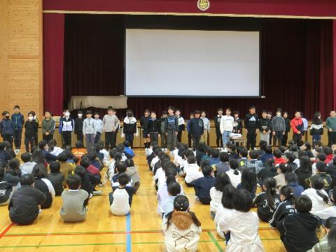 令和7年度3月ステージ集会1