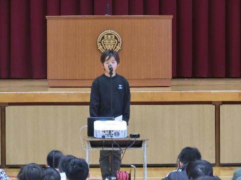 R7年度冬休み明け集会2