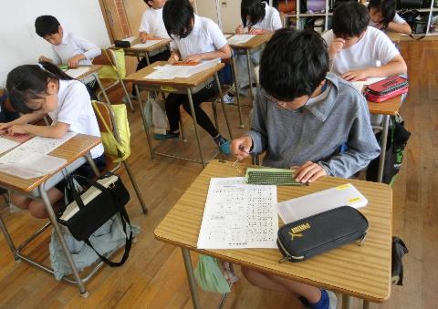 R7年度白杖・点字体験3