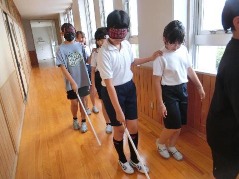 R7年度白杖・点字体験4
