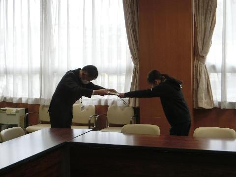 R7年度人権推進校感謝状贈呈式1