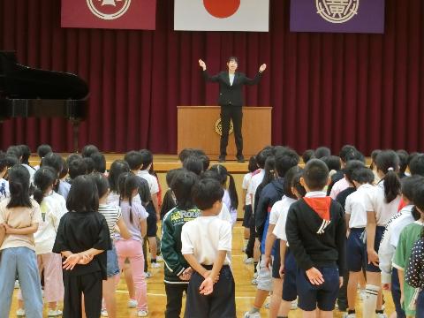 R7年度後期始業式1