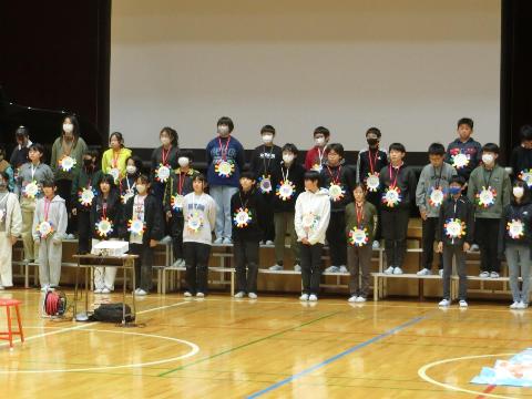 R7年度6年生を送る会9