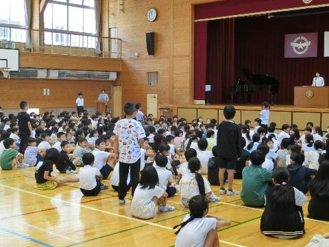 R7年度前期終業式5