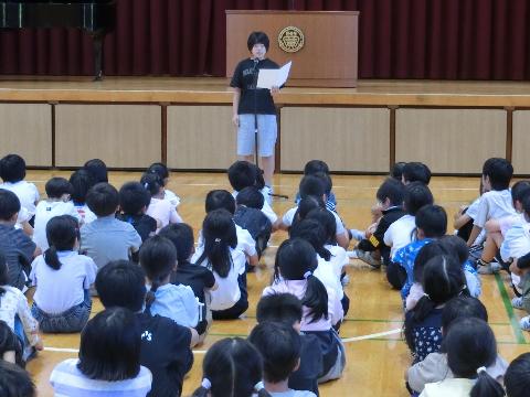 R7年度前期終業式6