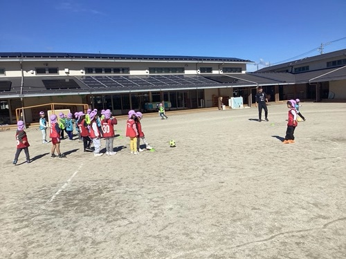 サッカー教室の様子2