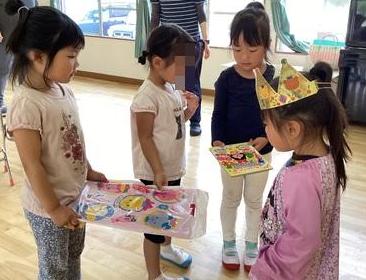 プレゼント渡し
