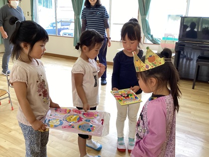 プレゼント渡し