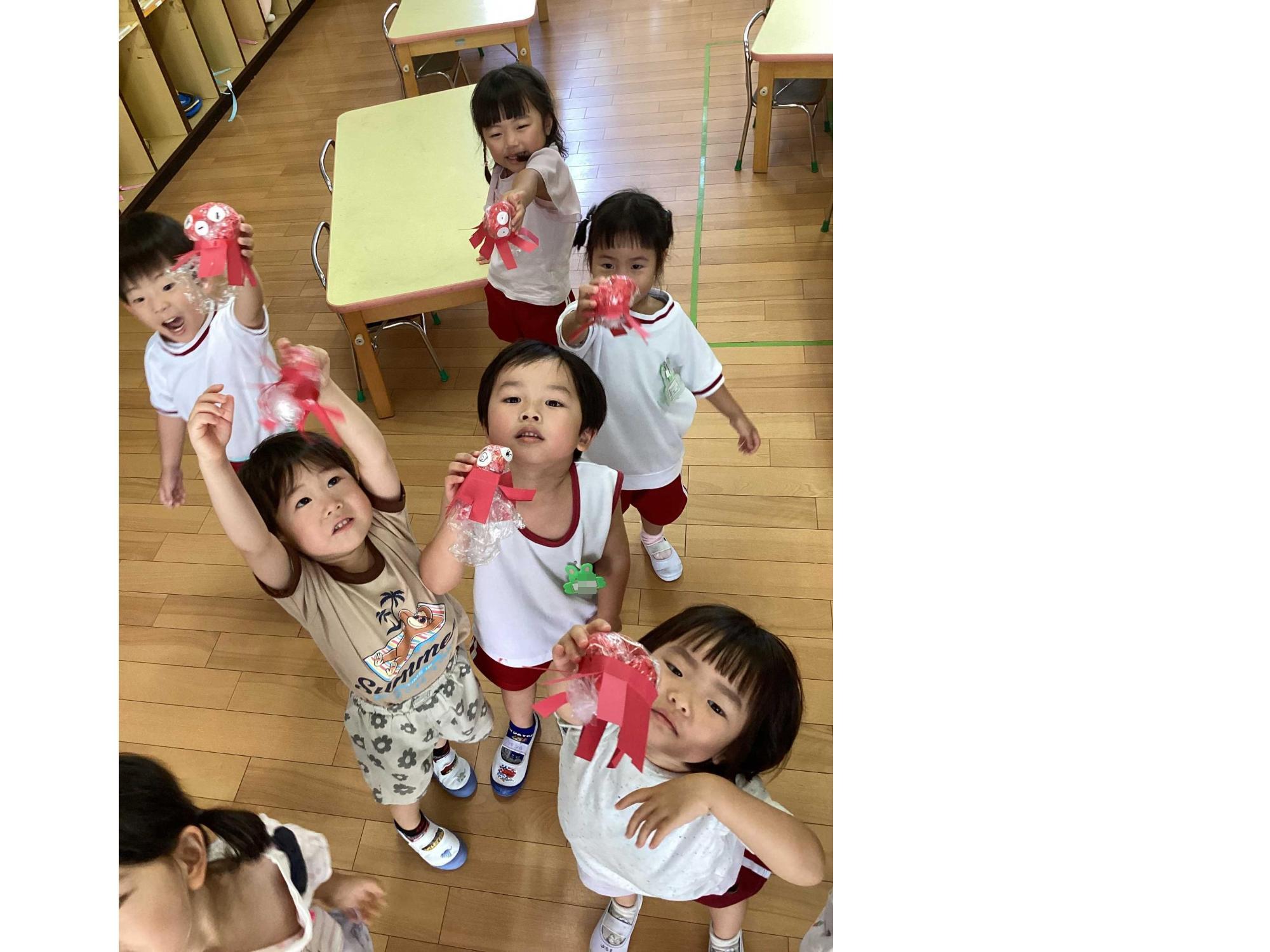 タコが出来た
