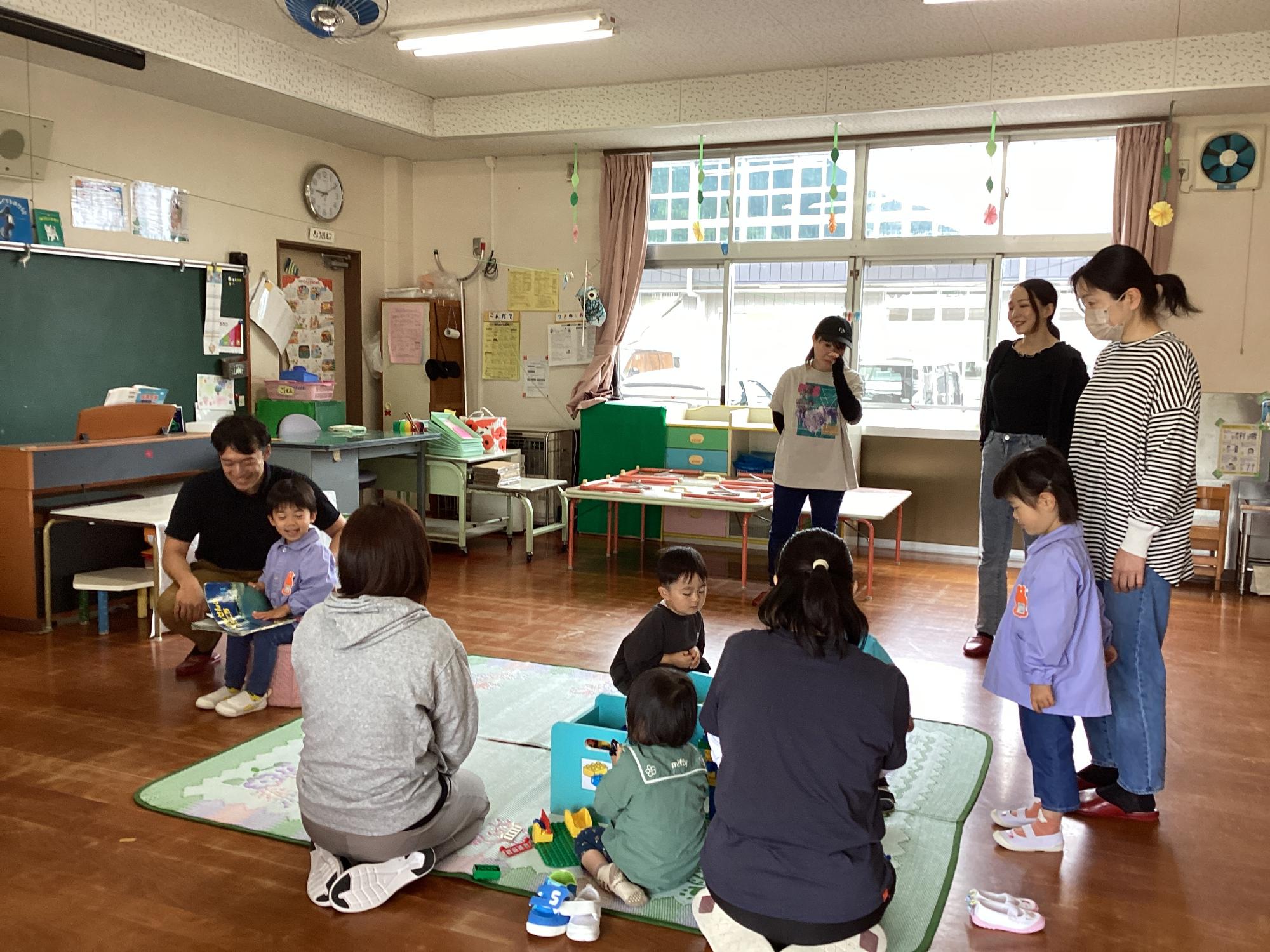 うさぎ組遊び