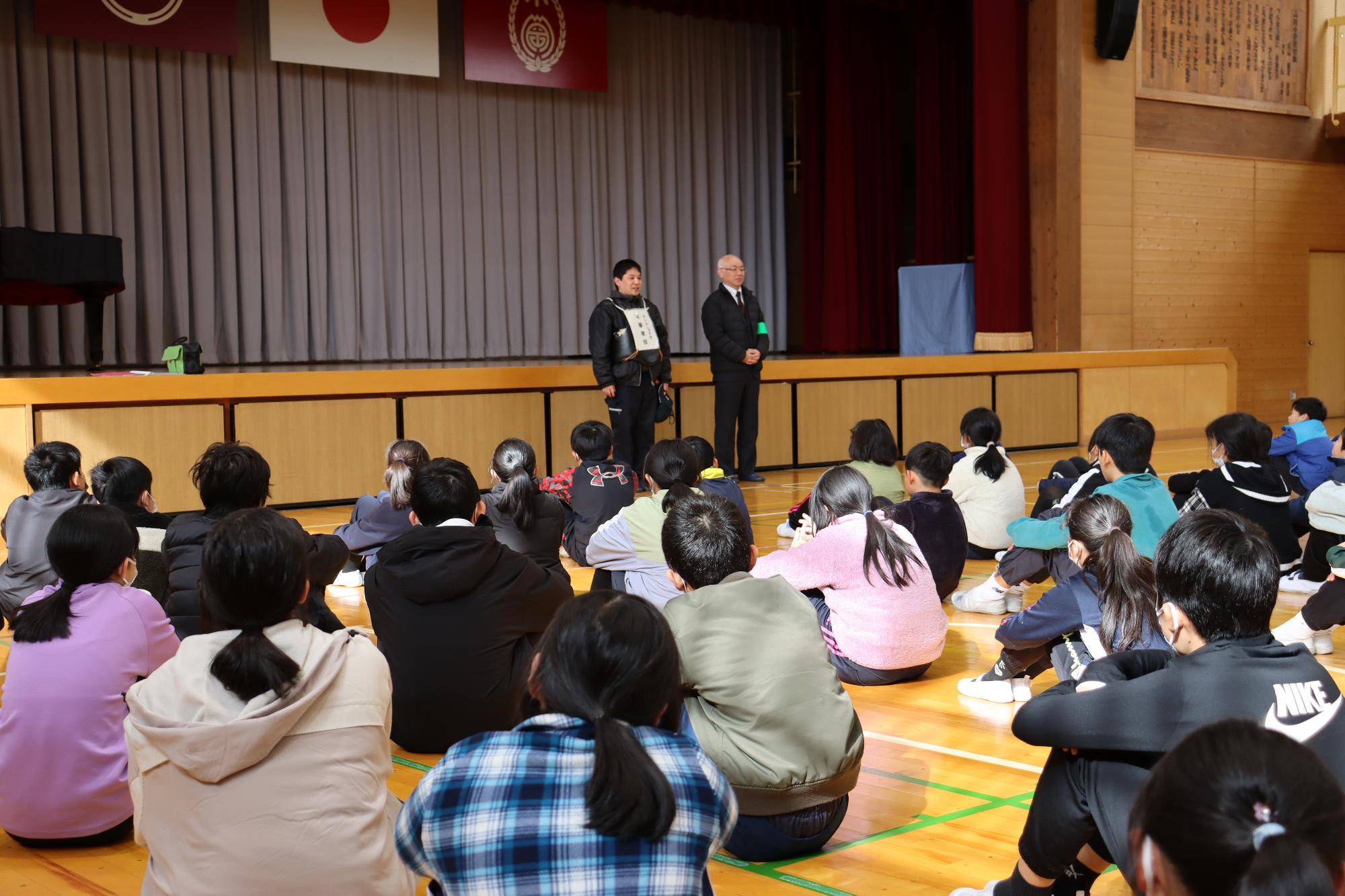 警察の方の話