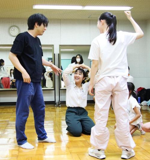 演技ワークショップの様子