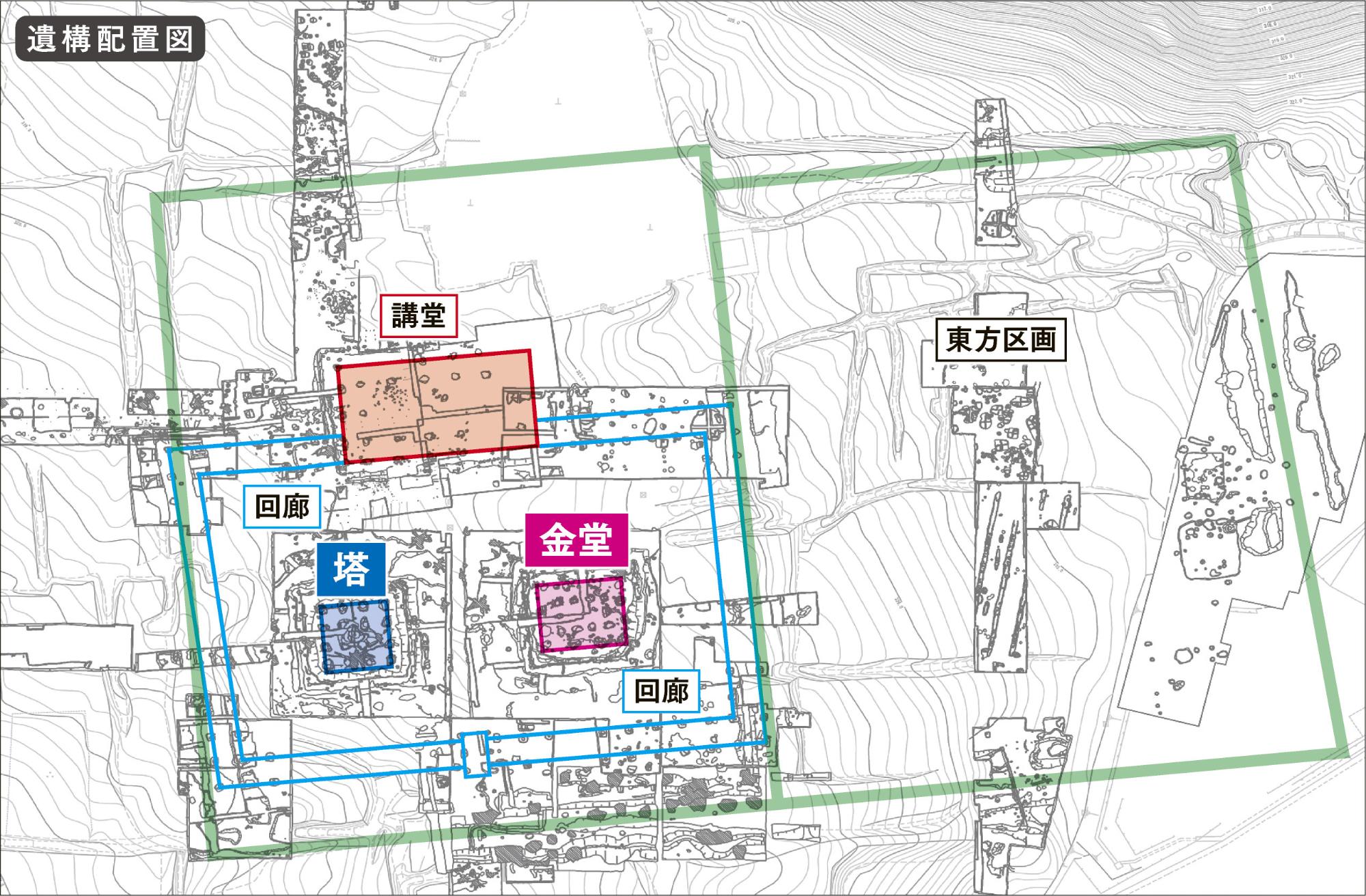 正家廃寺跡遺構配置図（R06版）