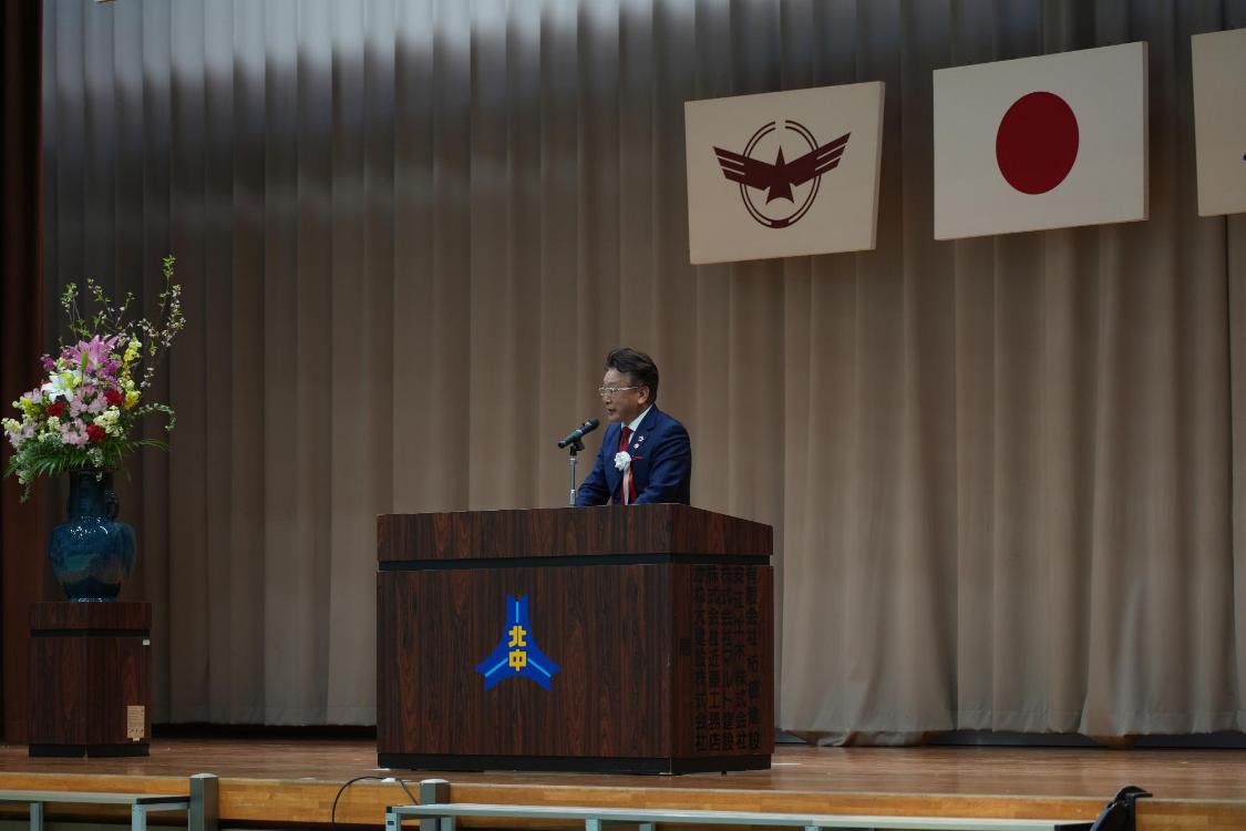 2026年3月8日　開会あいさつをする岐阜県ポーランド交流協会阿部会長