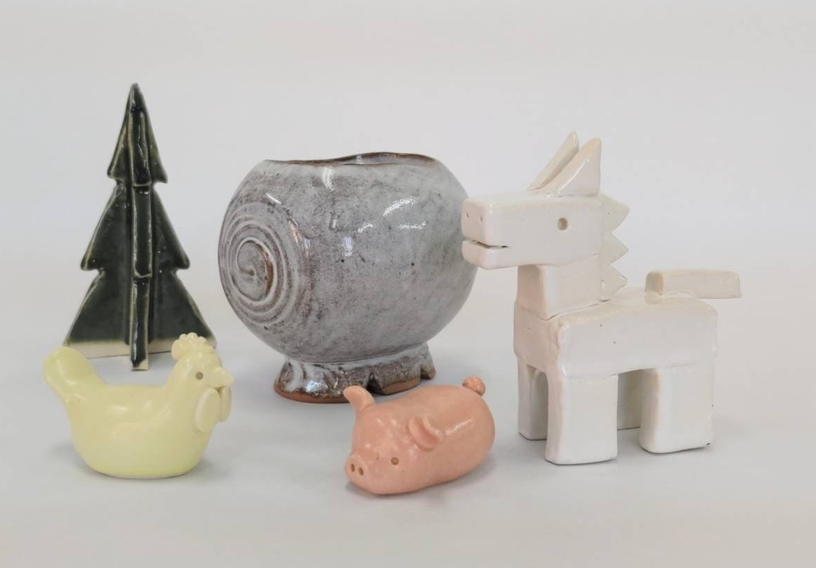 自由作陶コースの作品