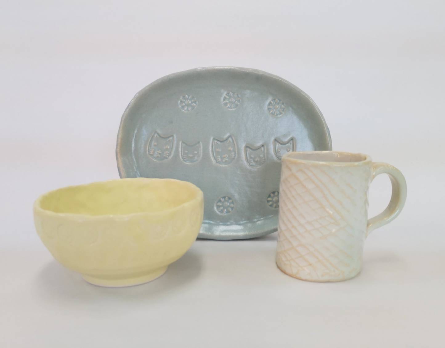 手びねり器コースの作品