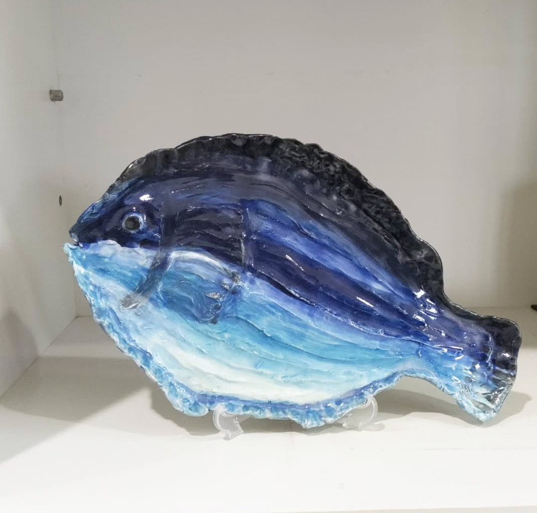 チケットコース会員の青い魚の作品